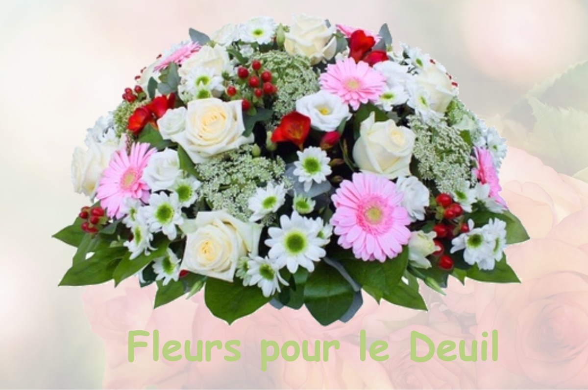 fleurs deuil SALIGNY-SUR-ROUDON